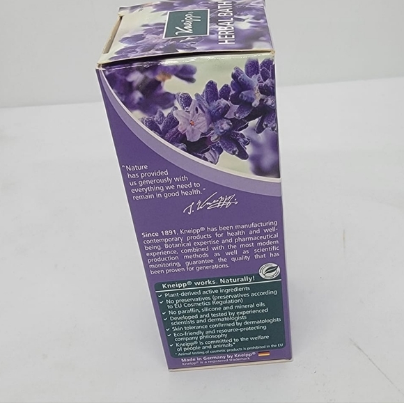 Kneipp Bath Oil Relaxing Lavender/3.38fl0z/100ml/NWB - Picture 6 of 7